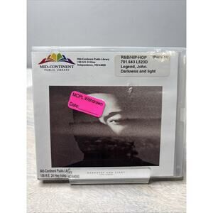 John Legend – Darkness and Light (CD, 2016, Columbia)